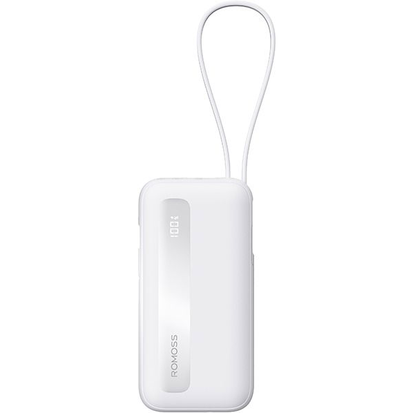 Romoss PPR20 20000mAh Fast Charge + PD3.0, 22,5W, fehér (PPR20-152-7233H)