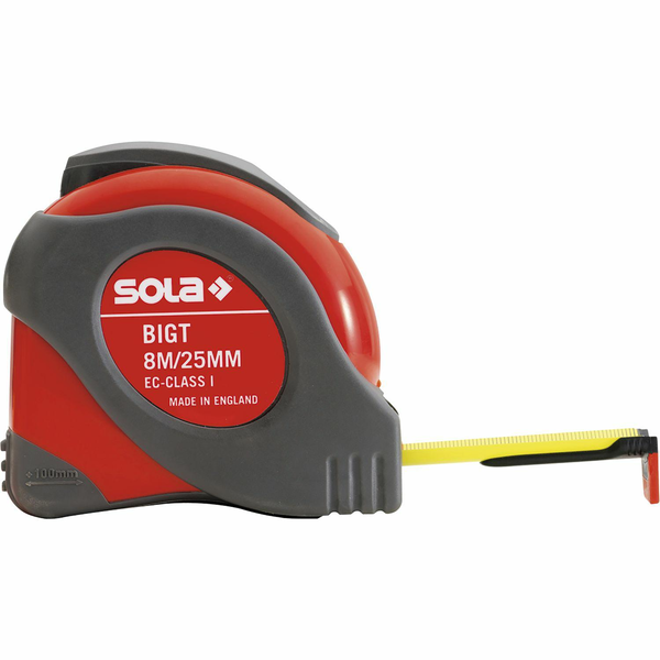 Ролетка SOLA Austria, BIG-T 8 м, клас на точност 1, честотна лента 25 мм