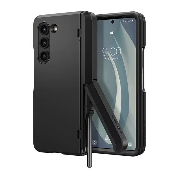 Zadní Kryt Spigen pro Samsung Galaxy Z Fold 5 Tough Armor Pro Pen černá