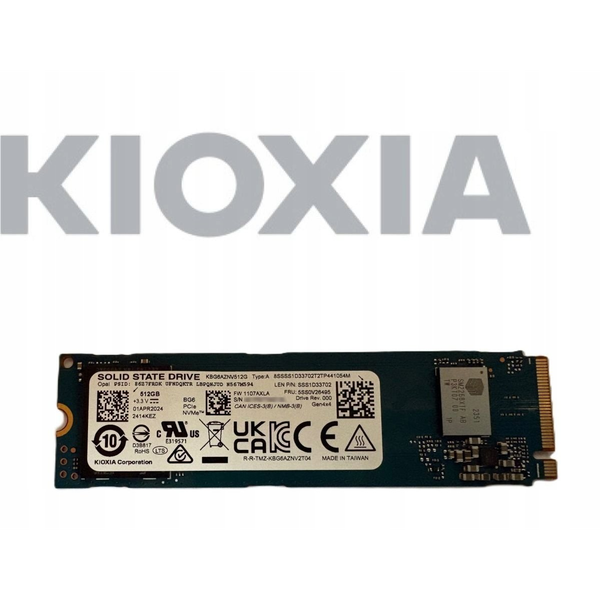 Lenovo 512GB M.2 2280 PCIe 4.0 NVMe SSD