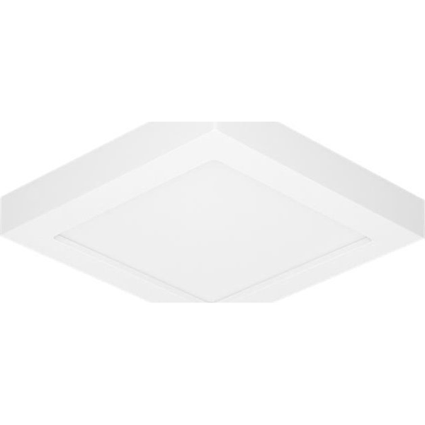 Lampa sufitowa Orno LETI LED 18W, oprawa downlight, natynkowa, kwadratowa, 1300lm, 3000K, biała, wbudowany zasilacz LED,AD-OD-6062WLX3
