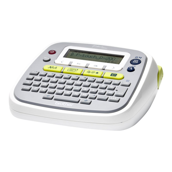 Brother P-touch D200WNVP etiketprinter Termisk overførsel 180 x 180 dpi 20 mm/sek. TZe QWERTY