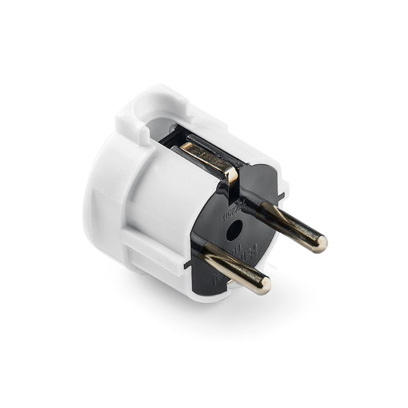 Famatel 1102 Földelt dugvilla - Fehér (1102)