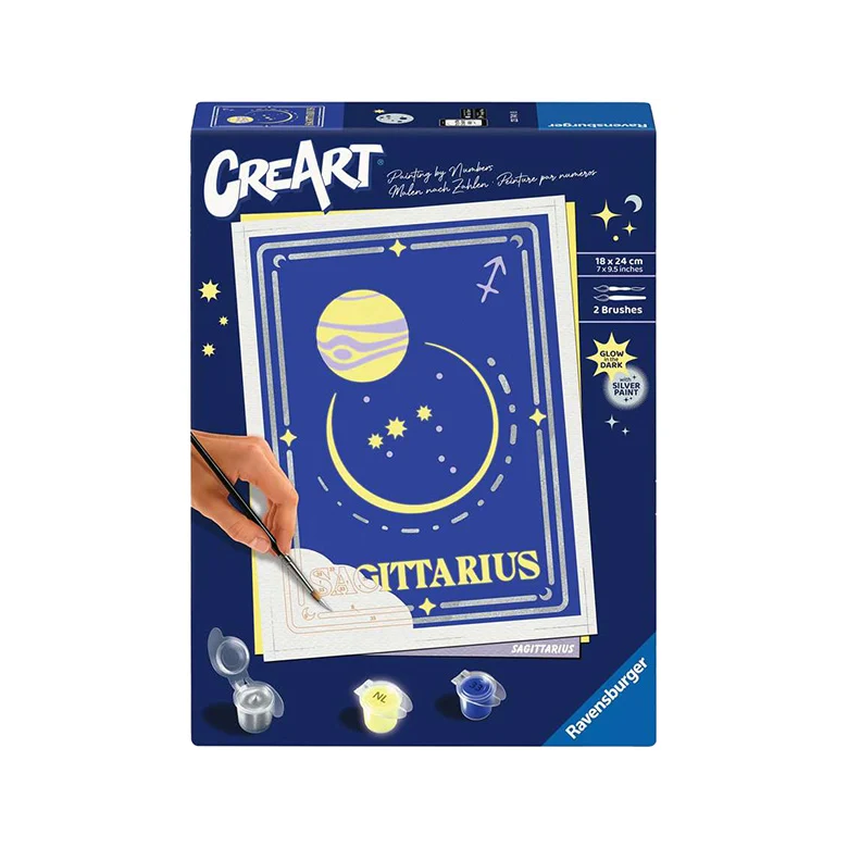 Ravensburger CreArt Bak Horoszkóp Számfestő készlet (23736)