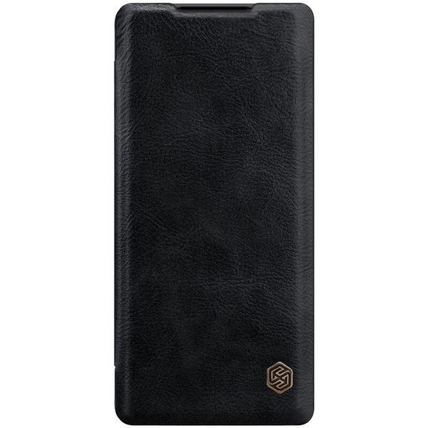 Huawei Mate 40 Pro, Калъф със странично отваряне, Nillkin Qin, черен (RS101638)