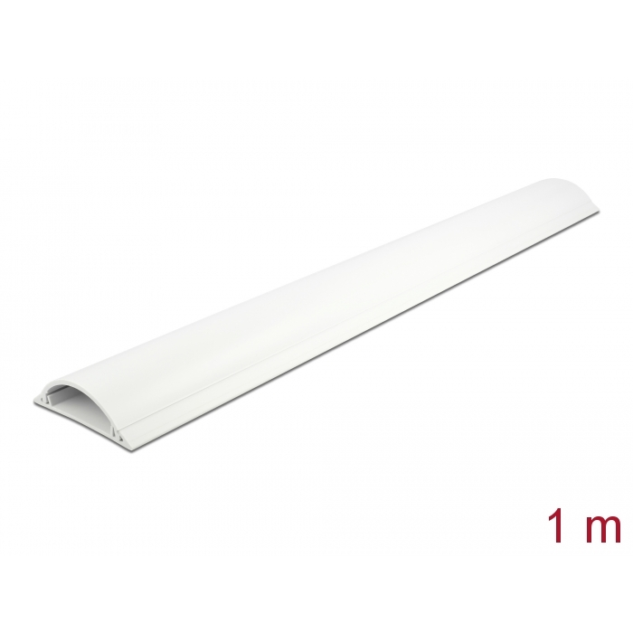 Delock Kábelcsatorna 70 x 20 mm - hossza 1 m, fehér (20706) (20706)