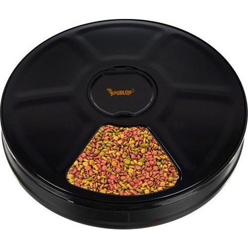 Automata étel adagoló kutyáknak és macskáknak  6 rekesszel, időzítővel, hangjelzéssel (WNDR20759) (00020759)