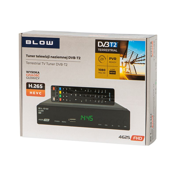 Blow 4625FHD DVB-T2 Set-Top box vevőegység
