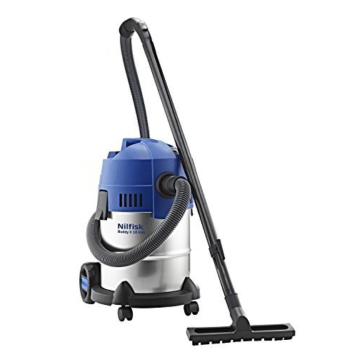 Nilfisk Buddy II 18 Nedves-Száraz Porszívó - Kék/Inox (18451129)