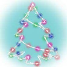 Somogyi KID 502 B/M színes fenyőfa ablakdísz (KID 502 B/M)