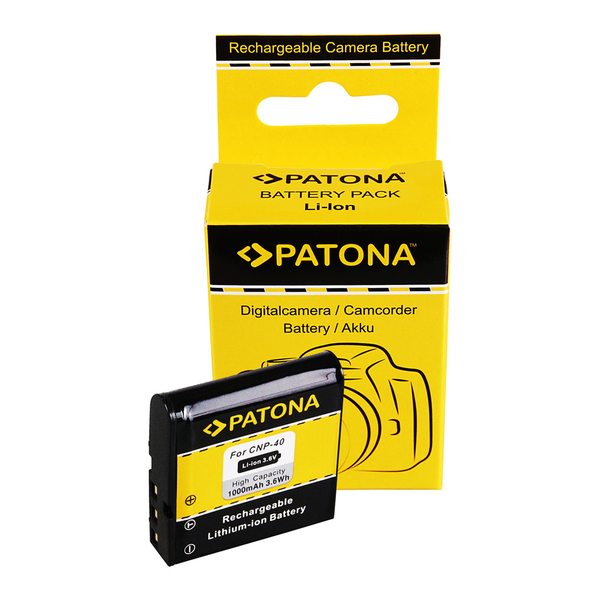 Patona PT1024 NP-40 akkumulátor Casio fényképezőgépekhez 1000mAh