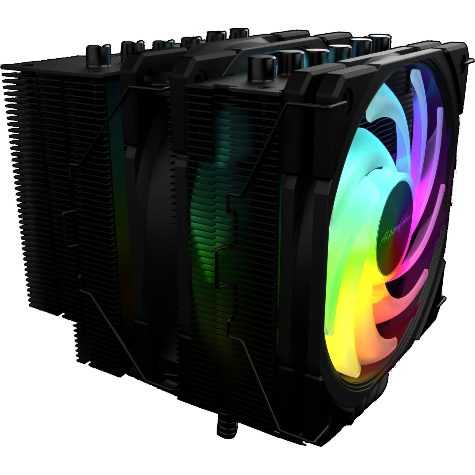 Alpenföhn Brocken 4 MAX ARGB Processzor Hűtő Dupla Torony 260W (84000000226)