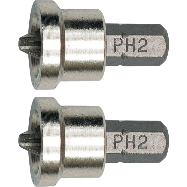 VOREL Bithegy PH2 x 25 mm Gipszkarton Csavarbehajtó 2 db (65800)
