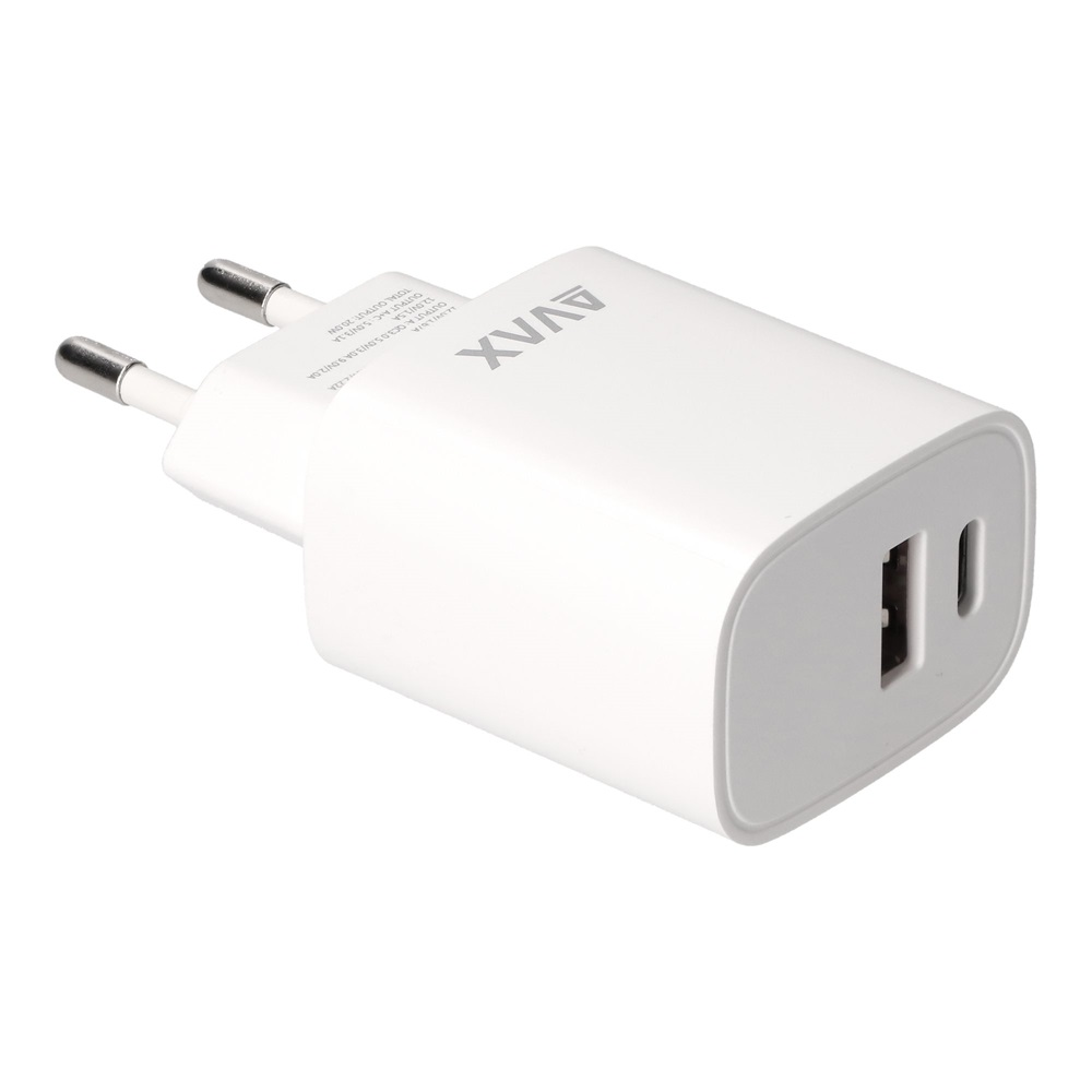 AVAX CH320 SPEEDY hálózati fali töltő USB-A + USB-C 20W (5999574480101) (5999574480101)