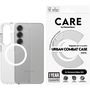 PanzerGlass CARE by ® Flagship Case Transparent Urban Combat w. White Qi Compatible Samsung Galaxy S25 кейс за мобилен телефон Калъф Прозрачен