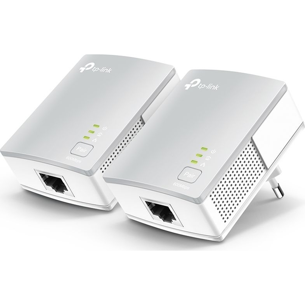 TP-Link TL-PA4010KIT 600 Mbit/s Ethernet LAN Wit 2 stuk(s)