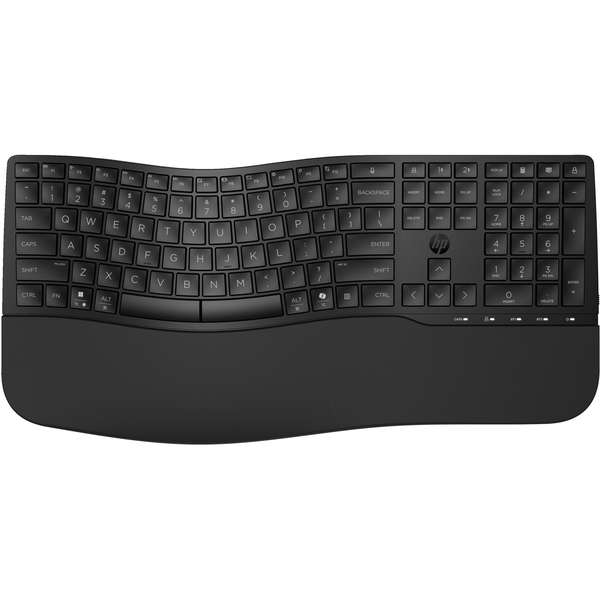 HP 685 Comfort Dual-Mode Keyboard tastiera Ufficio RF senza fili + Bluetooth Nero