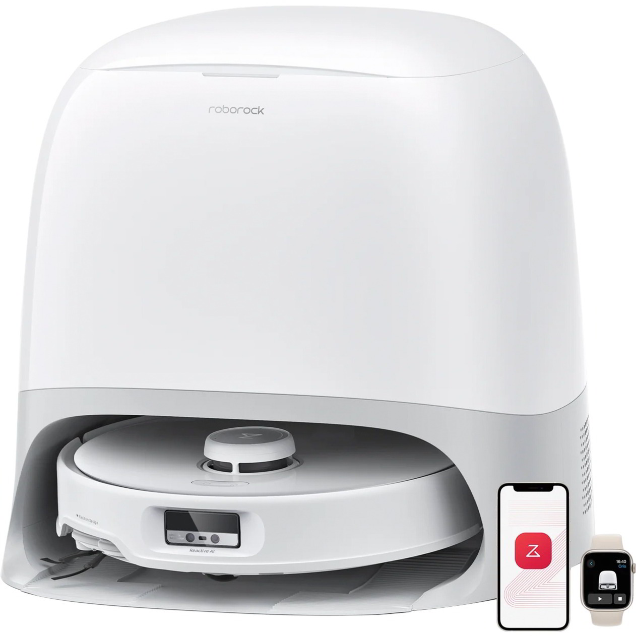 Roborock RSD0712CE Qrevo Curv Robotporszívó Multifunkciós Dokkolóval (RSD0712CE)