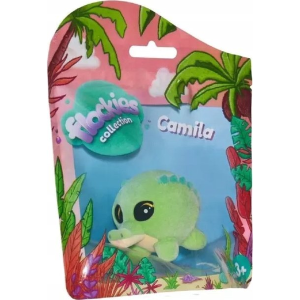 TM Toys Flockies játékfigura 2. széria - Krokodil Camila (FLO0411)