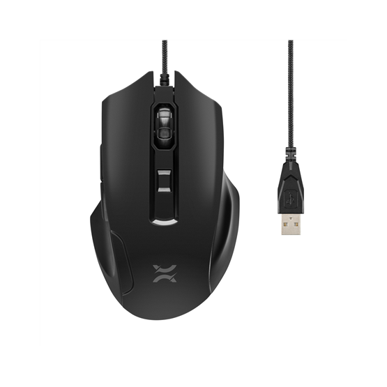 NOXO Havoc Gaming egér 2400 DPI fekete (4770070881934)