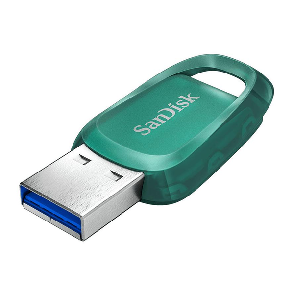 USB памет, SanDisk, 128 GB, зелена