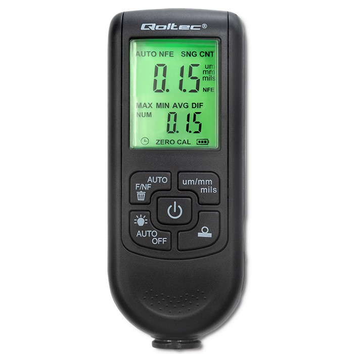 Presný merač hrúbky laku Tester Sonda s LCD displejom 0'2000um (50630)