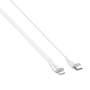 LDNIO LC131-C USB-C -Lightning кабел 30W 1m бял (5905316142961) (LC131-I Type-C към Li)