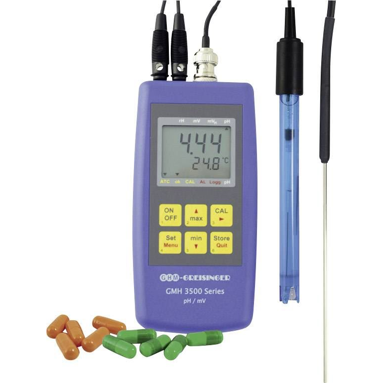 Greisinger GMH 3511 pH-, redox- és hőmérséklet mérő (605215) (greis605215)