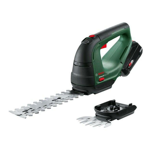 Bosch AdvancedShear 18V-10 foarfeci pentru iarbă portabile 10 cm Litiu-Ion (Li-Ion) Negru, Verde