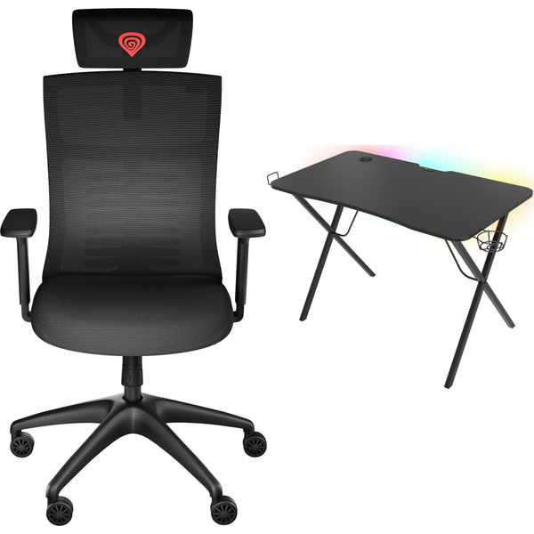 Genesis ASTAT 200 G2 Gamer szék Fekete