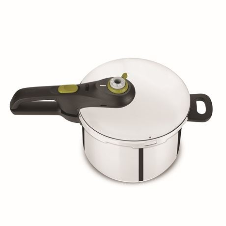 Tefal P2530738 kuktafazék 6 L Fekete, Rozsdamentes acél (P2530738)