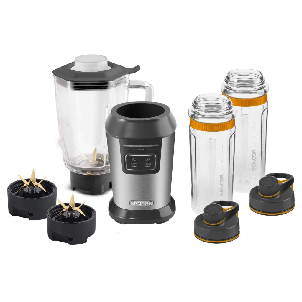 Pohárový Mixér Sencor 800 W Strieborný 2x Fľaša (SBL 7550SS)
