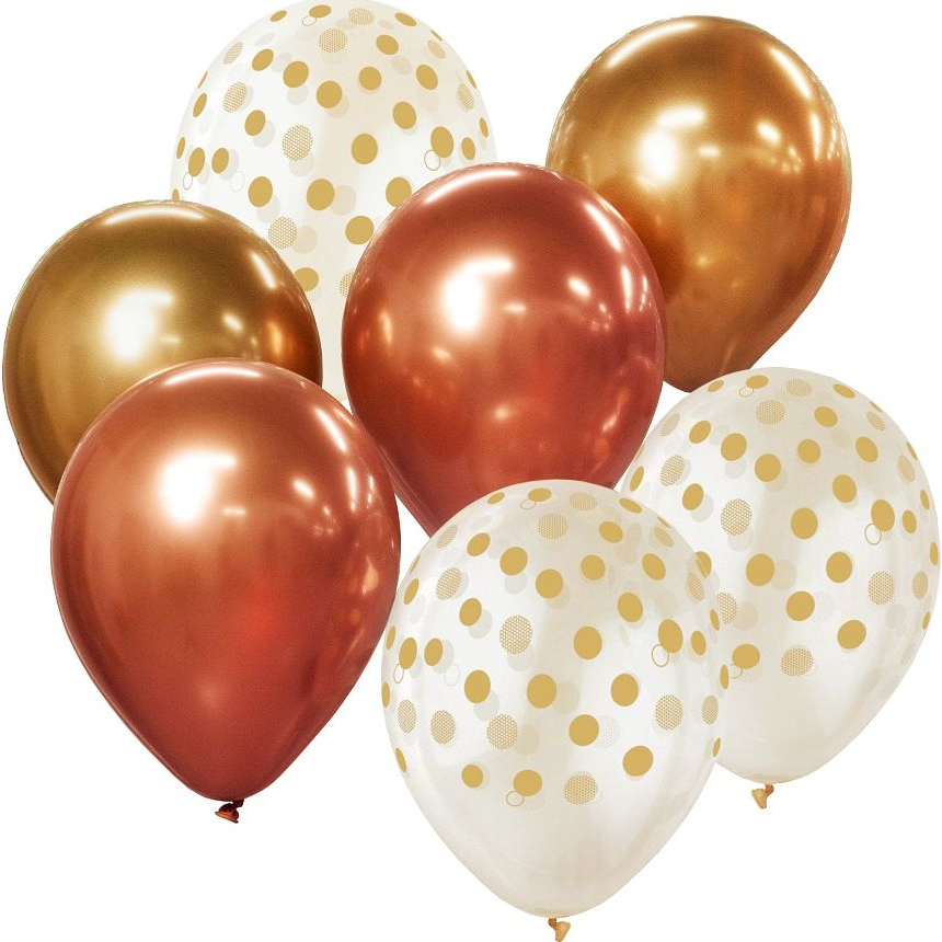 Godan Szépség és báj luficsomag 7 darabos - arany-réz (BB-ZLM7) (481358)