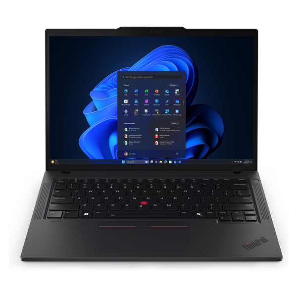 Lenovo ThinkPad T14 Gen 6 (Intel) Intel Core Ultra 7 255U Ноутбук 35,6 см (14") WUXGA 16 GB DDR5-SDRAM 512 GB SSD Wi-Fi 6E (802.11ax) Windows 11 Pro Немски Черен