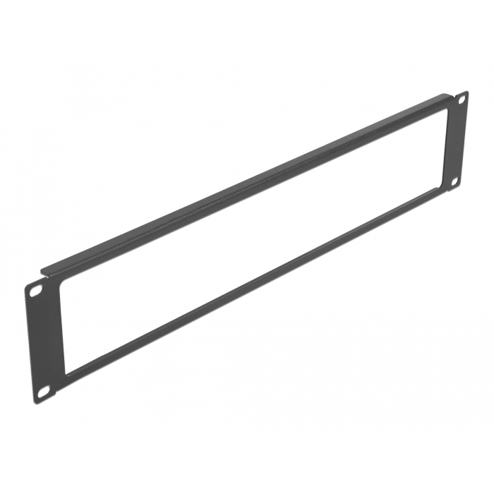 Delock 19 hálózati kabinet panel nyílással 2U fekete (66675) (66675)