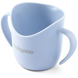 BabyOno ergonomikus tanulópohár 120 ml - kék (5901435416280)