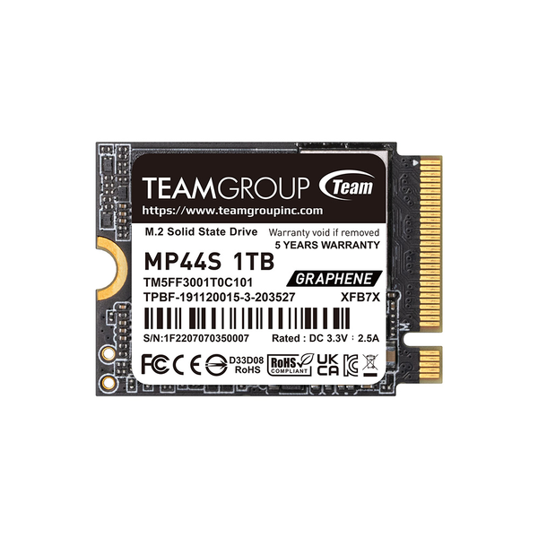 TeamGroup MP44S 1TB M.2 NVMe SSD PCIe 4.0