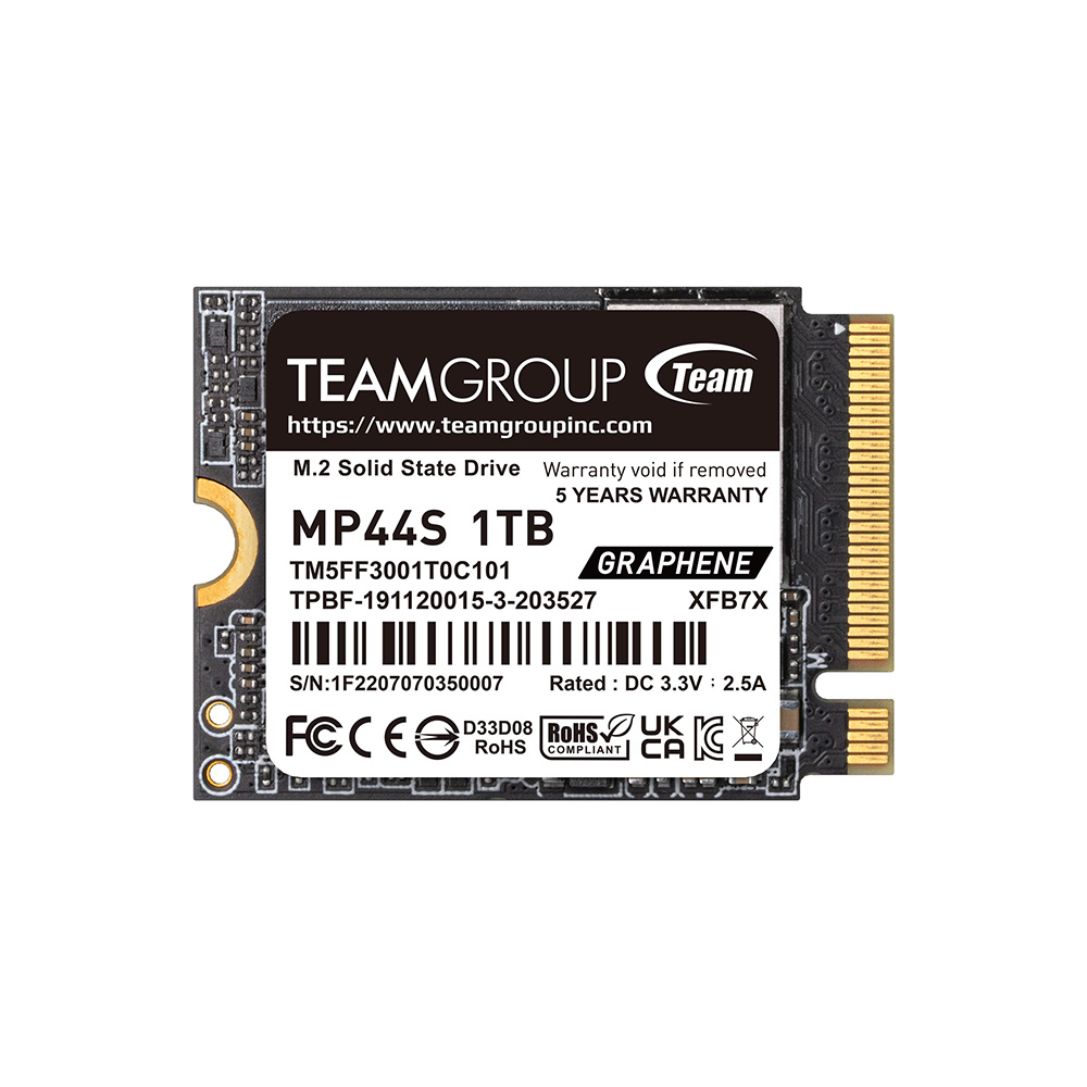 TeamGroup MP44S 1TB M.2 NVMe SSD PCIe 4.0 (TM5FF3001T0C101)