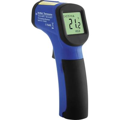 Infra hőmérő pisztoly, távhőmérő, lézeres célzóval 12:1 optikával -50 től +330 °C-ig TFA ScanTemp 330 (31.1134.06)