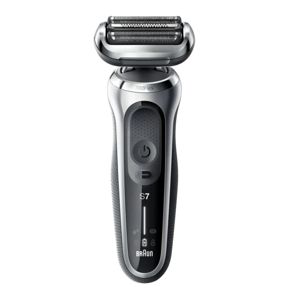 Braun Series 7 71-S7200c Szitaborítású vágófejes borotva Vágó Fekete, Ezüst (71-S7200cc)