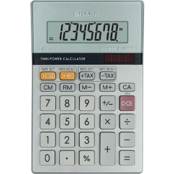Sharp EL-330ER calculator Pocket Financiële rekenmachine Grijs