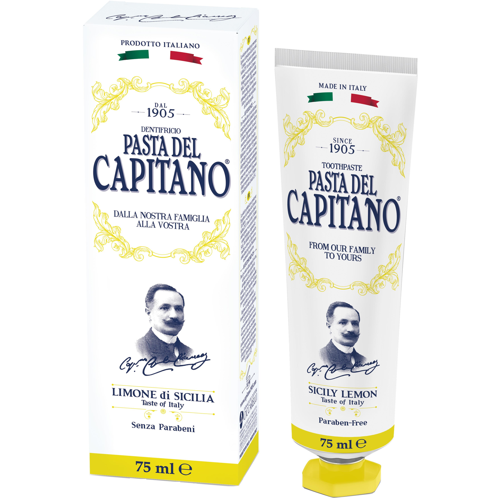 PASTA DEL CAPITANO 1905 Sicily Lemon 75 ml (8002140137600)