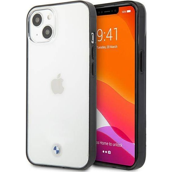 BMW Signature Collection Apple iPhone 13 mini hátlap tok, átlátszó (BMW223CL)