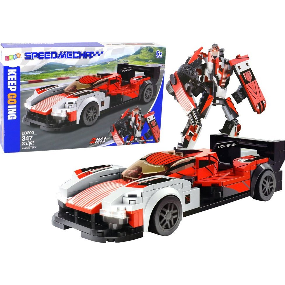 Robot Porsceh 963 Sportautó - 347 Darabos (16561)
