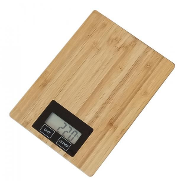 Omega OBKSB konyhai mérleg bambusz (OBKSB)