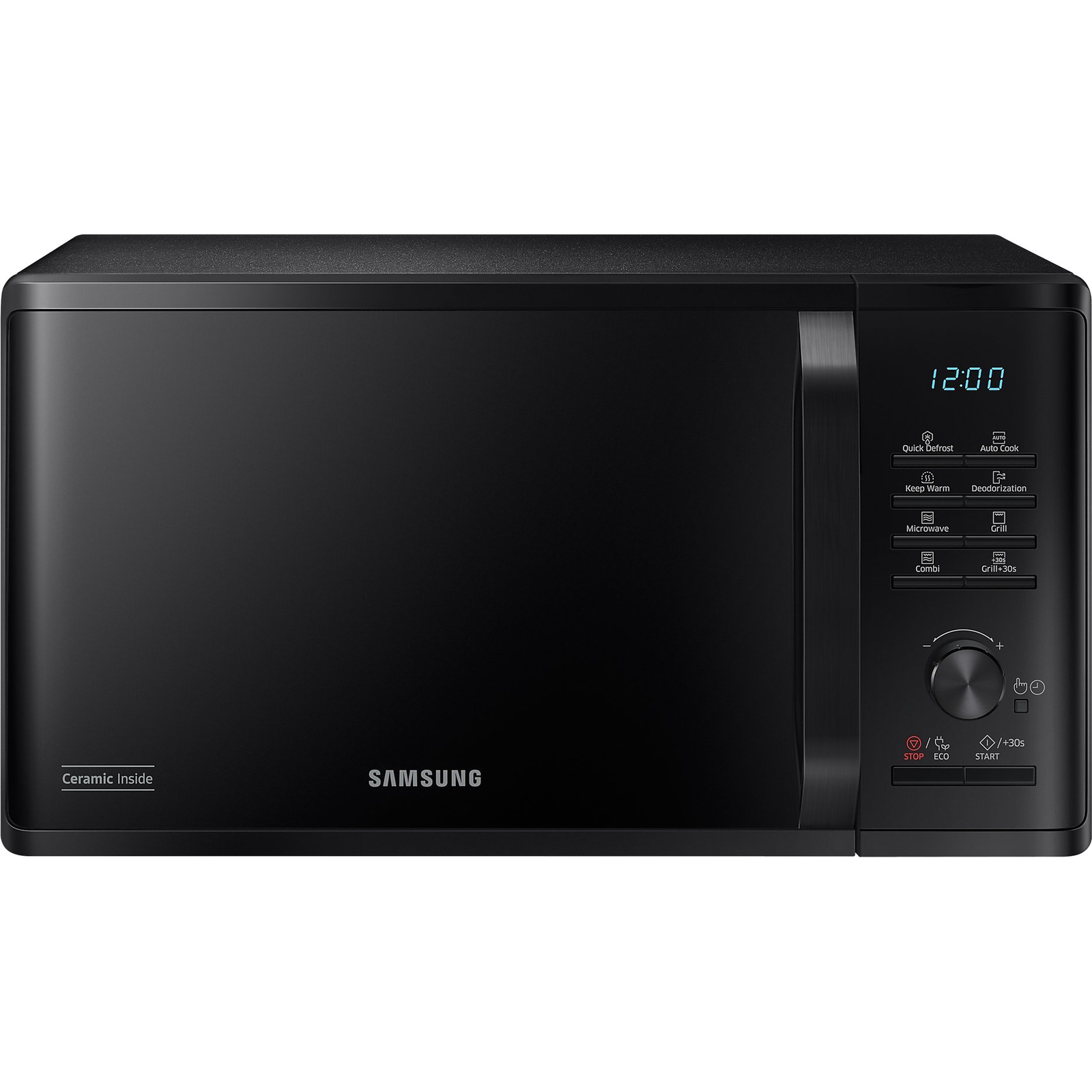 Samsung MG23B3515AK/EN mikrovlnná rúra Čierna Mikrovlnná rúra s grilom Na pracovnú dosku 23 L 1250 W (MG23B3515AK/EN)