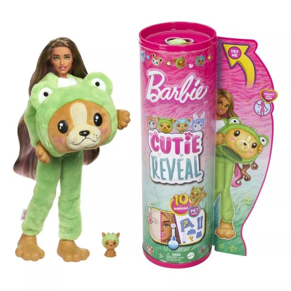 Mattel Barbie Cutie Reveal: Meglepetés baba, 6. sorozat - Békuci (HRK24) (HRK24)