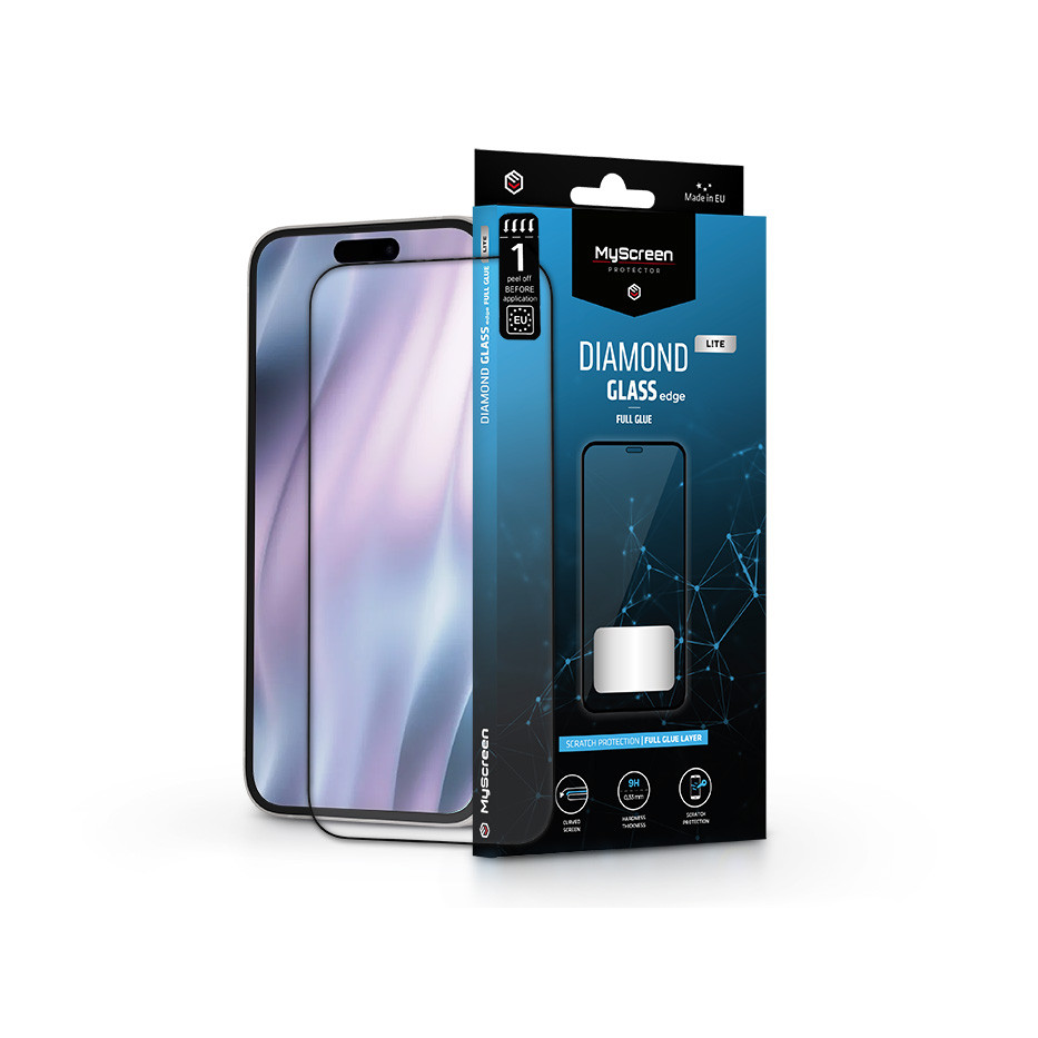 MyScreen Diamond Glass Lite Edge 2.5D Full Glue - Apple iPhone 17 Air üvegfólia (MS267397)