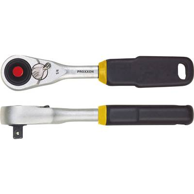 Proxxon ráčna mini, přesný NÁSTRČNÝ KLÍČ RÁČNA ZAHNUTÁ 1/4''