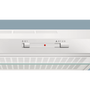 Siemens iQ100 LU62LFA21 konyhai szagelszívó Aláépített Fehér 250 m³/h D